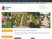 Tablet Screenshot of primariaineu.ro